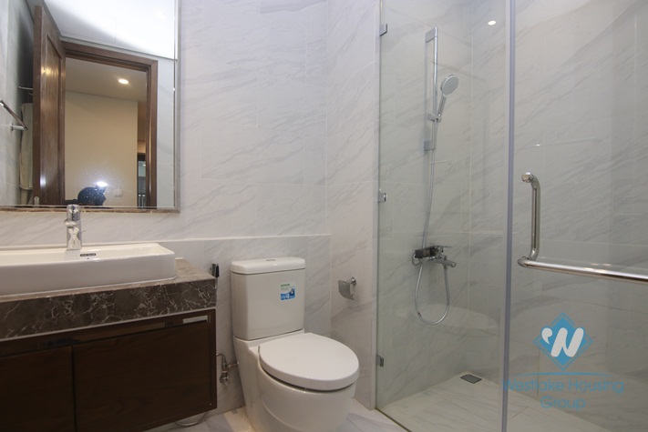 Modern two bedrooms apartment for rent in Sun Grand City Ancora, Luong Yen, Ha Noi